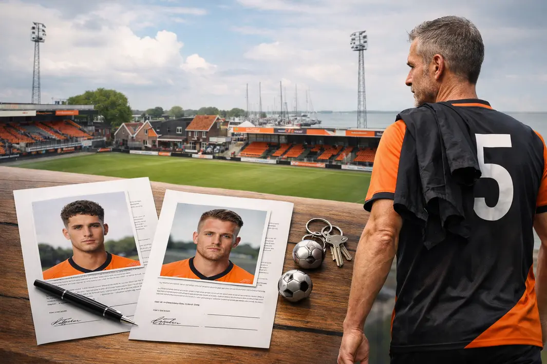 Status contracten belangrijk spelers bij FC Volendam en afscheid Meijers