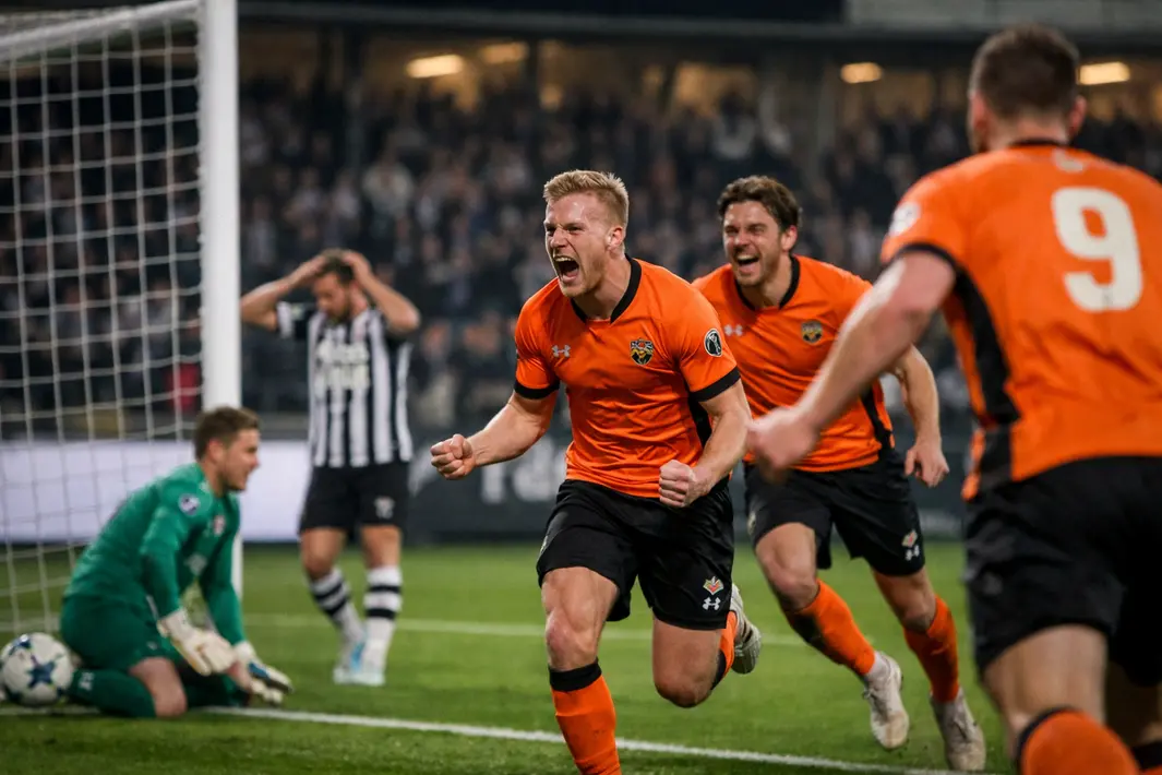 Spannende kelderkraker: FC Volendam wint bij Heracles met belangrijke goals