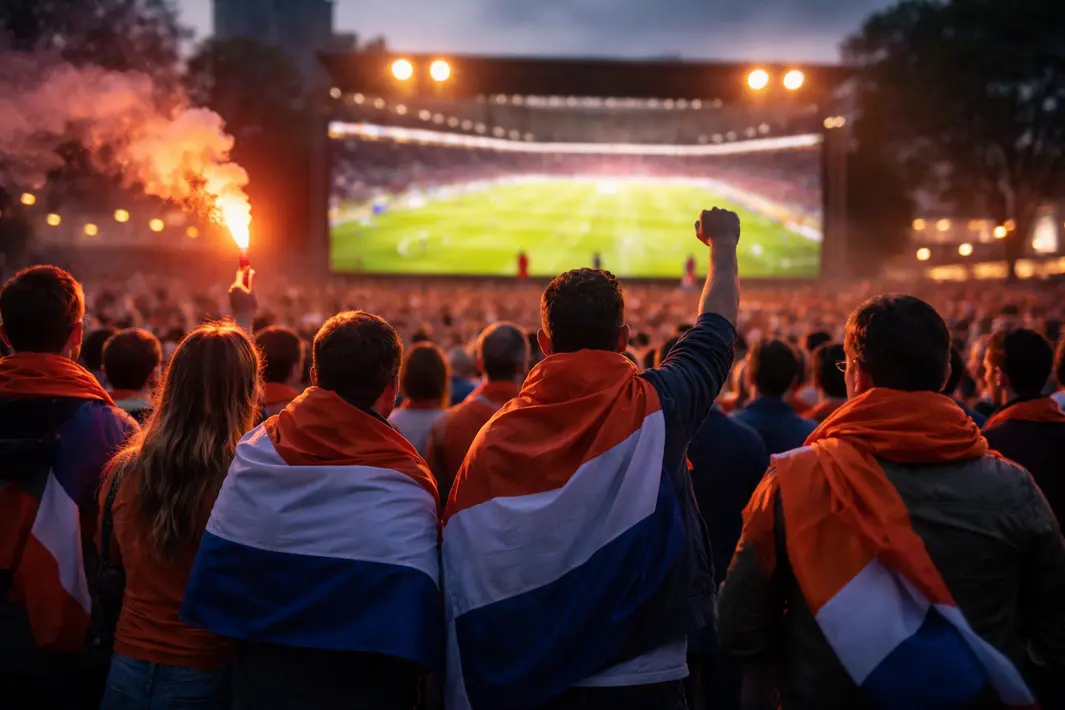 Spanning en sfeer bij supporters voor belangrijke bekerfinale