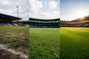 Beoordeling grasmatten eredivisie: Telstar stevig onderaan, PSV leidinggevend