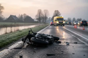Motorrijder komt om bij ernstig verkeersongeval op N243 in Noordbeemster
