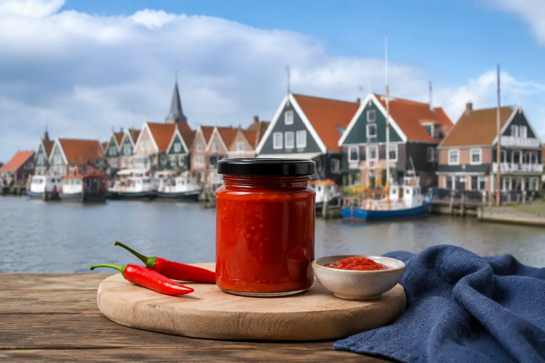 Zoete sambal uit Volendam wint Europese prijs ondanks milde smaak